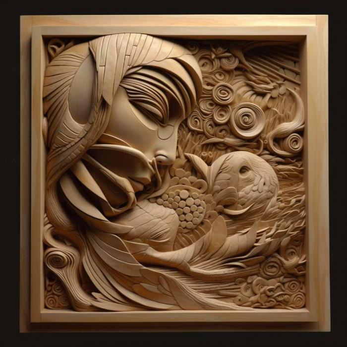 نموذج ثلاثي الأبعاد لآلة CNC 3D Art 